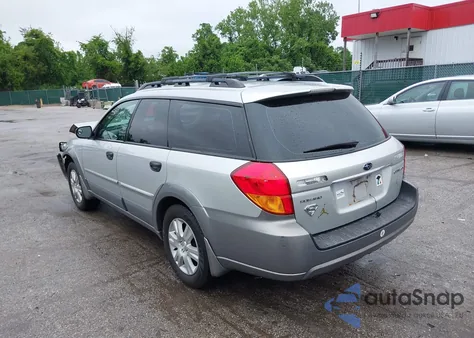 2005 Subaru Outback 2.5I из США, поврежденный, VIN 4S4BP61C757319146